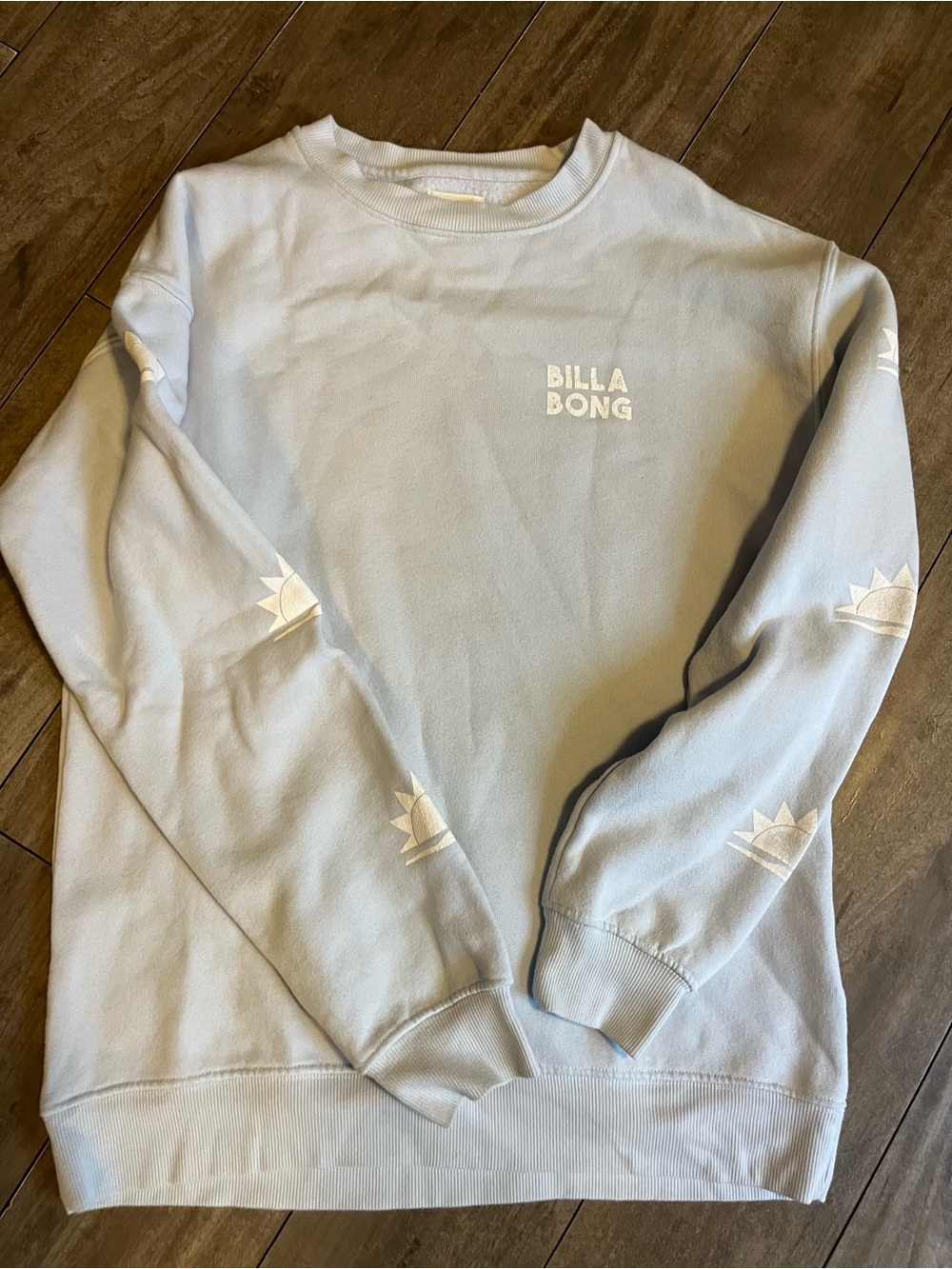 Billabong women’s lavender Crewneck Sweatshirt
